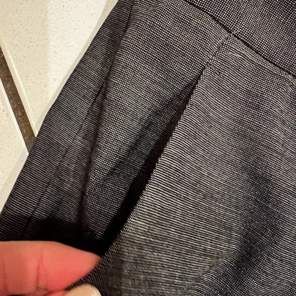 Theory women’s gray wool blend trousers size 10 career business - Picture 5 of 6